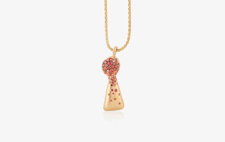 UNLOCK HAPPINESS SMALL NECKLACE